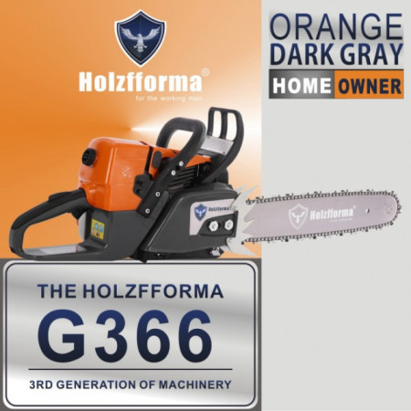 Pilarka łańcuchowa Holzfforma® G366 59cc (bez brzeszczotu i łańcucha) pomarańczowa