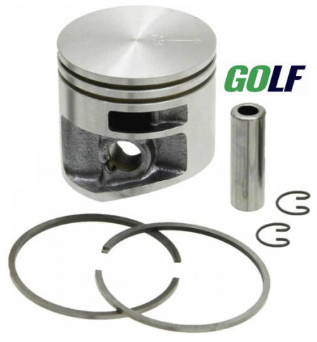 Pistone completo per motosega compatibile Stihl MS 261, MS 271 Golf Ø 44,7mm
