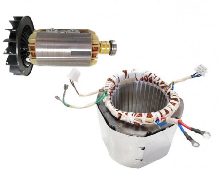 Stator si Rotor generator 5-6 KW (Gx 390, 188 ) Cupru (Monofazic)