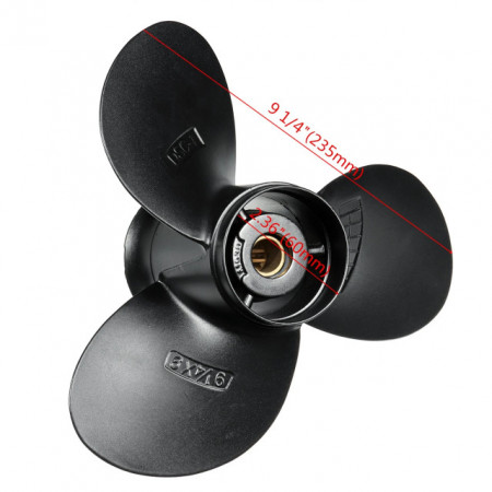 Suzuki Bootsmotor Propeller (9*1/4 x 9) Aluminium (10 Zähne)