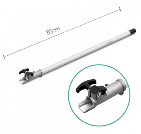Tubo + albero di trasmissione + giunto a 9 denti Ø 28 mm (85 cm) per motosega