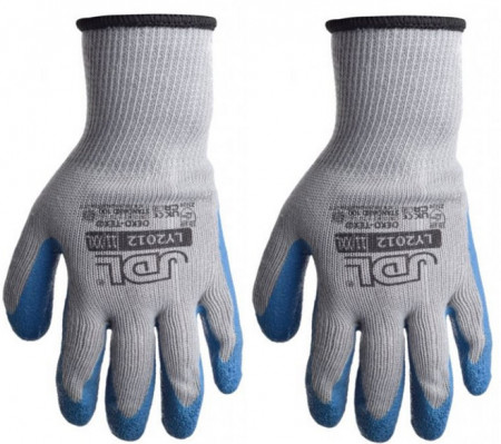 Working gloves with a latex coating "M"