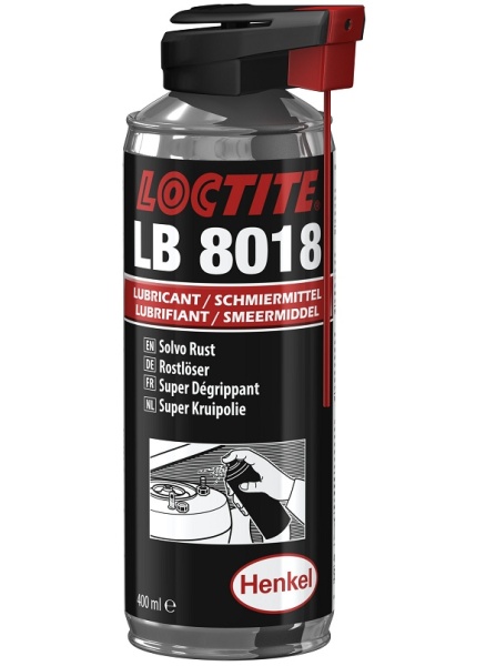 Спрей за обезмасляване Loctite LB 8018 (400ml)