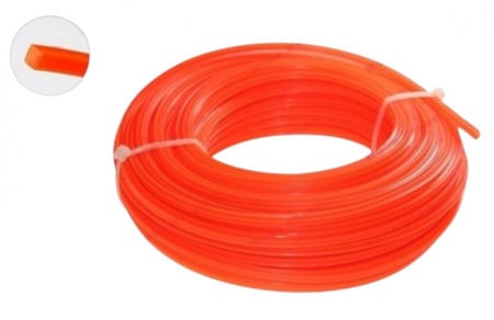 2,4 mm x 15 m (quadratisch) Trimmerdraht