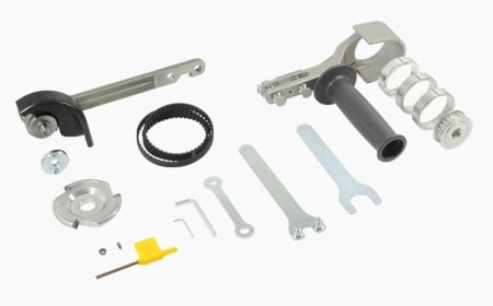 Attachable flex device for wood processing (medium)