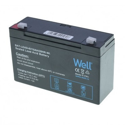 Batteria stazionaria 6V 10Ah (auto elettrica)