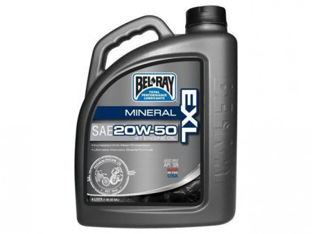 Bel-Ray EXL 20W-50 Mineral 4L (για κινητήρες 4T)