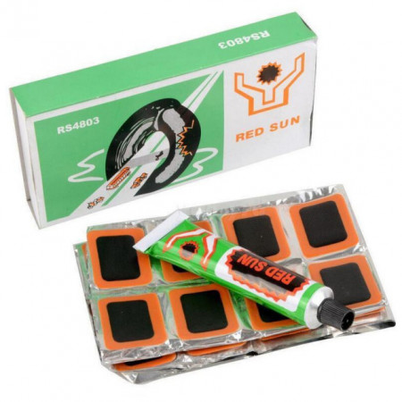 Bicycle inner tire patches (48 pcs)