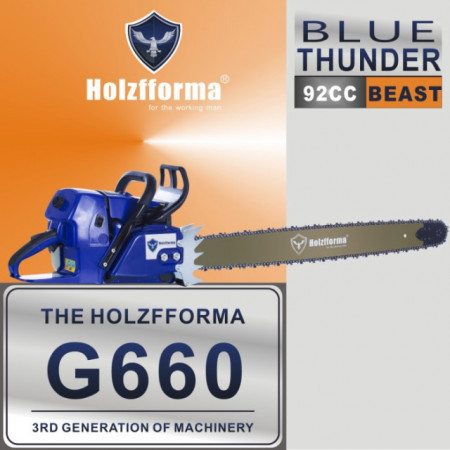 Chainsaw Holzfforma® G660 92cc (without blade and chain)
