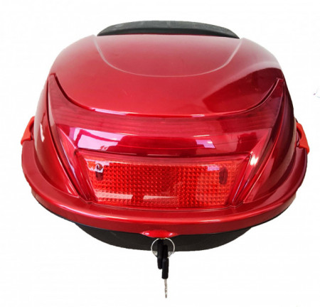 Cutie portbagaj moto HH-728 (rosie) 30L