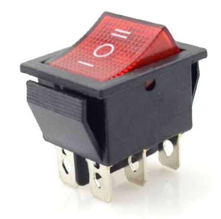 Doppio interruttore 15A 250V