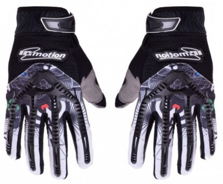 Imotion XL Handschuhe (schwarz + weiß)