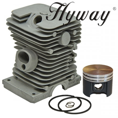 Kit cylindre compatible tronçonneuse Stihl MS 180, 018 Hyway Ø 38 mm (piston téfloné)