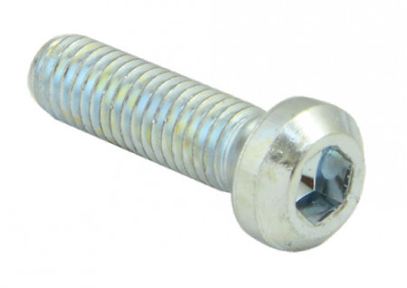 Logs peeler blade screw compatible with chainsaw (curved)