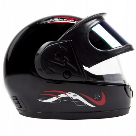 Scooter helmet Full Face Safe (with double visor and collar)