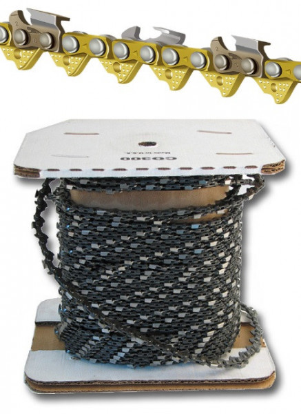 Ролкова верига за моторни триони стъпка 3/8, 30.5м, Forester (десен ъгъл)