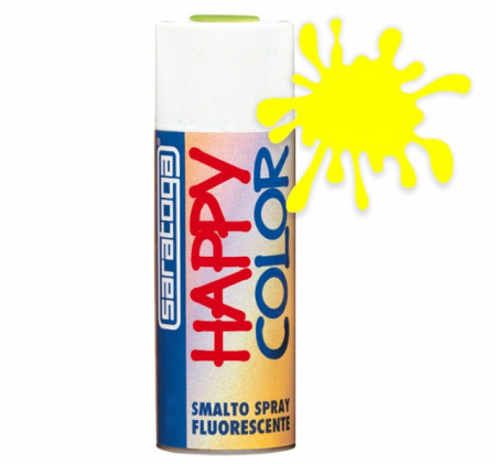 Спрей за боя (жълт, флуоресцентен) Saratoga 400ml
