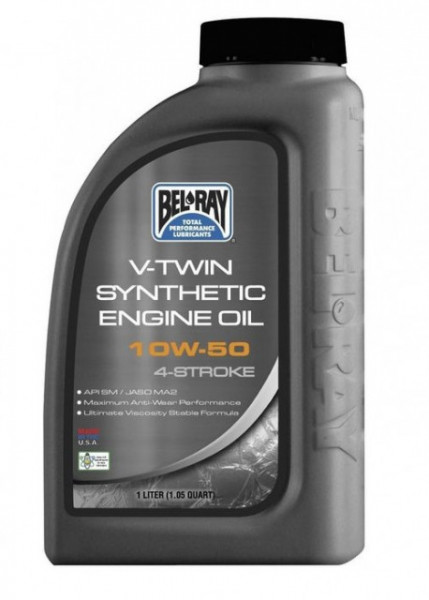 Bel-Ray V-TWIN Synthetic 10W-50 1L (για 4-χρονους κινητήρες)