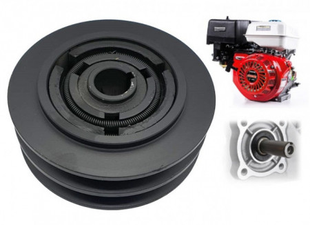 Frizione compatibile Honda 148 mm x 25 mm (2 canali 17 mm)
