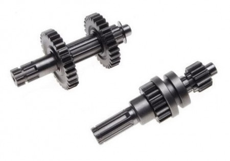 Gearbox sprocket group for ATV 110cc (1+1) without selector