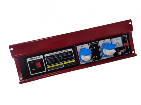 Generator control panel 2 - 5 Kw
