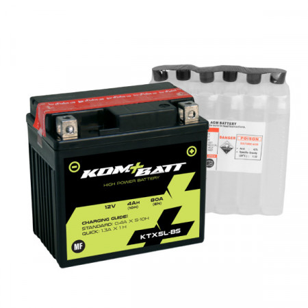 KOMBATT KTX5L-BS (4AH 12v) batteria scooter, Atv