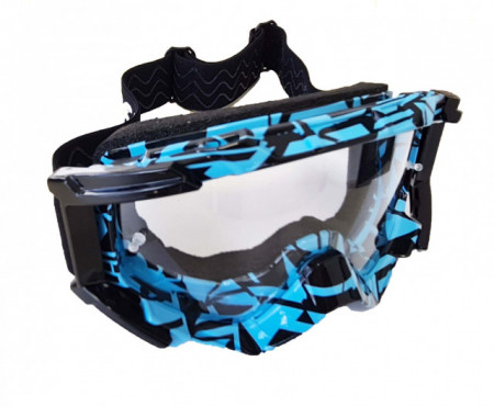Occhiali ATV / Enduro / Motor Cross (blu)
