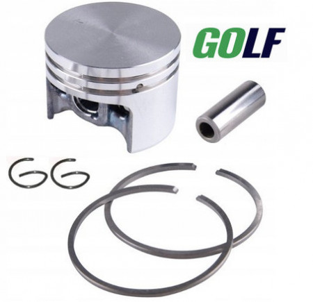 Piston complet de tronçonneuse compatible Stihl MS 200, 200T, Golf Ø 40 mm
