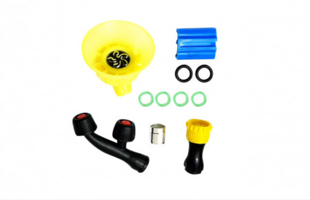 Set di ugelli per pompa a spruzzo elettrica con batteria