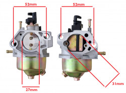 Carburator compatibil Honda GX 390, 13HP (fara robinet de benzina)