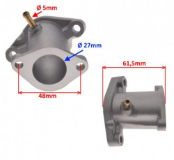 Galerie admisie carburator Yamaha YBR 125