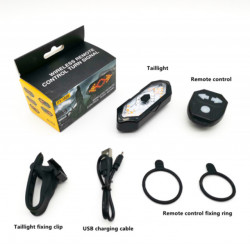 Semnalizare wireless bicicleta