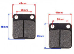 Placute frana scuter