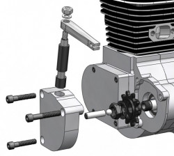 Pinion kit motor bicicleta 80cc