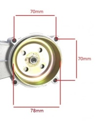 Reductor kit motor bicicleta 4 timpi (cu ax lung)