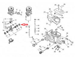 Melc pompa ulei drujba ECHO CS-350 (V652000070)-2