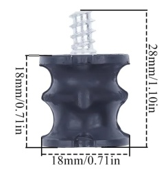 Amortizor drujba Husqvarna 61, 66, 262, 268, 272 (model mic)