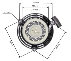 Anlasser für Rasenmäher T 375