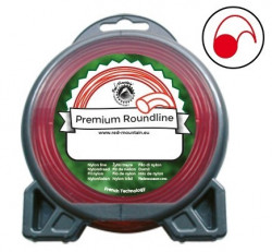 Brush cutter line 12.2m Ø 1.65mm (round) Red Mountain