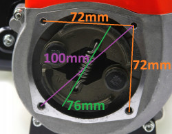 Motor motocoasa Dolpima BC 52cc