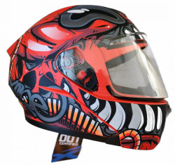 Casca moto modulabila X-One "Alien" L