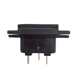 Conector incarcare scutere electrice cu capac protectie