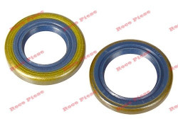 Crankshaft seal for Husqvarna 362, 365, 371, 372 TWO PIECE SET - Img 1