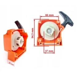 Demaror motocoasa NAC TT-BC520-2, BP427-17KA-T