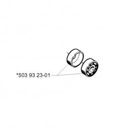 Rulment cu simering drujba Husqvarna 340, 345, 350 (original)-2