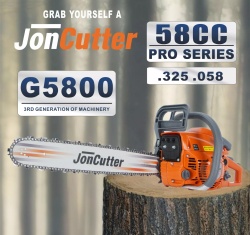 JonCutter® láncfűrészes G5800 58cc