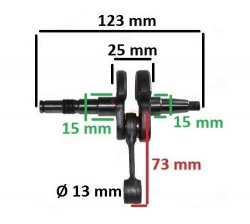 Ambielaj drujba compatibil Stihl MS 240, MS 260, 024, 026-2