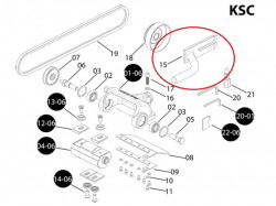 Brat decojitor busteni drujba adaptabil Stihl 021, 023, 025, Ms210, Ms230, Ms250