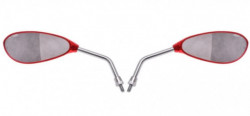 Oglinzi moto "lacrima" rosii M08