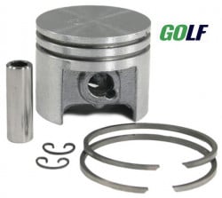Pistón completo para motosierra, compatible con Stihl MS 170, 017 Golf, Ø 37 mm